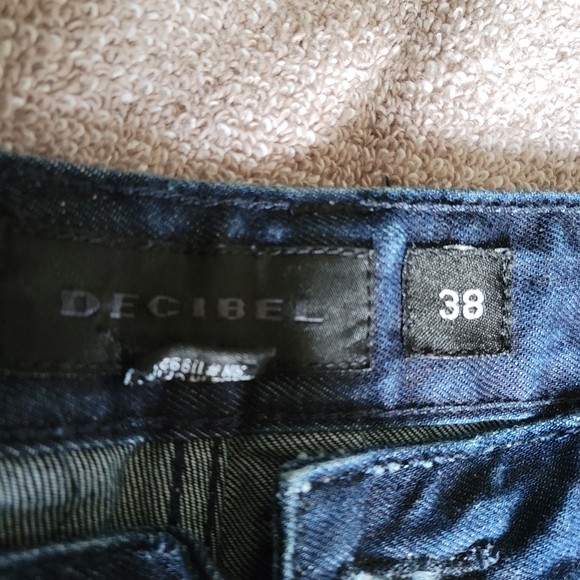 Decibel-Dark Blue Jean Shorts...Men's size 38 - Picture 3 of 6